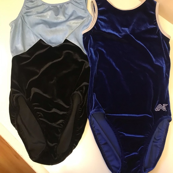 Pair of Gymnastics Leotards - Size Adult Medium - Picture 3 of 7